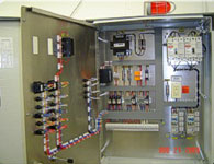 Wall mounted stainless steel UL control panel
